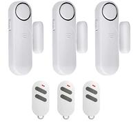 Alarme pour portes et fenêtres 120 dB avec 3 modes sans fil magnétique d'alarme anti-vol système de détection de sécurité à domicile pour protéger les enfants, maison, réfrigérateur, magasin