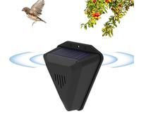 Alarme Répulsive pour Oiseaux À Energie | Taupe Ultrason Solaire | avec 13 Modes Sonores | Répulsifs Chat Ultrason | pour Jardin Cour Contre Les Chats Chiens Renards Oiseaux Rats