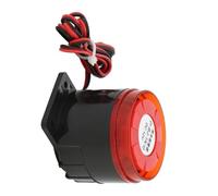Alarme robuste 12 V/24 V 115 dB et lumière IP54 murale de sécurité pour utilisation industrielle/bureau Sirène de sécurité forte pour une utilisation en extérieur