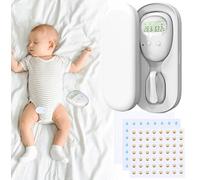 Alarme sans Fil pour garçons et Filles, 3 Modes D'alarme, sans Fil Alarme Stop Pipi Enfant et Personnes âgées, Alarme Pipi Stop sans Fil pour Affichage température l'humidité