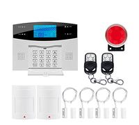 Alarme Securite Maison, Système d'alarme de sécurité à Domicile sans Fil GSM for l'application Tuya avec détecteur Mouvement Compatible(G2BW19)