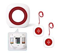 Alarme sociale GSM pour personnes âgées avec bouton SOS, appel d’urgence médicale smart portable