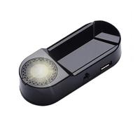 Alarme Solaire de Voiture - Simulé, Faux, Voyant d'avertissement | Lumière clignotante du tableau de bord | Conception de charge solaire avec autonomie prolongée de la batterie