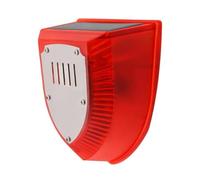 Alarme solaire étanche, répulsif pour animaux de verger, alarme sonore et lumineuse extérieure, répulsif à oiseaux, répulsif sanglier