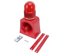 Alarme sonore et Lumineuse Industrielle IP65, 12 - 24V, Coque en Acier, Lampe LED Haute luminosité - Signal d’Alerte Puissant et Personnalisable pour écoles, usines et entrepôts