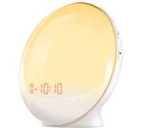 Alarme Sunrise Horloge Réveil Lumière Somnifère 7 Couleur Sunrise Simulation Radio Fm BT441 G