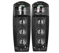 Alarme Triple Faisceau Détecteur Infrarouge LED Système de Sécurité Photoélectrique ABE 250 (Triple Faisceau ABE-200)