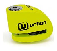 URBAN UR906X Antivol Moto Bloque Disque sans/avec Alarme Hi-Tech 120dB, Module Remplaçable Étanche, Pile CR2 Longue Durée, Cable Rappel, Anti vol Bloc 6mm Universel Scooter Moto Vélo Electrique