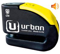 Urban Security Bloque-disque alarme URBAN D.10 Noir/Jaune Classé SRA