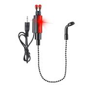 Alarmes d'appât pour la pêche, indicateur d'alarme de touche - Sonnettes d'alarme pour canne à pêche | Alarme de morsure pratique avec son, alarme de poisson Portable de nuit sensible pour débutants,