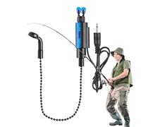 Alarmes d'appât pour pêche, indicateur d'alarme de piqûre - Alarme échangiste de pêche - Alarme de poisson portable pratique pour la nuit, alerte sonore sensible à l'eau, échangiste de pêche pour Pr