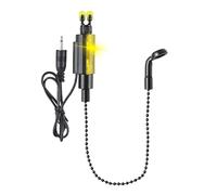 Alarmes de pêche pour cannes à pêche, alarme swingers de pêche, étanche, portable, alarme de poisson pour la nuit, pratique pour canne à pêche en eau douce