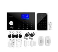 Alarmes Maison, Tuya GSM système d'alarme de sécurité à Domicile Prise en Charge réseau température humidité Kit Intelligent(Option I)