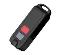Alarmes personnelles, porte-clés de sécurité, 7,2 x 2,6 cm, 130 dB, alerte sirène d'alerte intégrée, lumière LED intégrée, étanche, rechargeable, sécurité portable pour la marche, la nuit et la course
