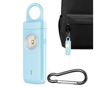 Alarmes Personnelles pour Femmes - Porte-clés Sirène 130 DB, Outil De Sécurité , Dispositif De Sécurité Rechargeable 130 DB | Porte-clés D'alarme Lumière LED pour Filles, , Course De Nu