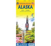 Alaska - Anchorage-Aleutian Islands Waterproof Echelle 1:1 500 000 - Collectif - Itm Publishing - broché - Atlas / carte