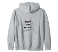 Alaska Born and Raised Sweat à Capuche
