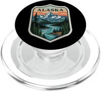 Alaska Court of Arms : Aventures en Pleine Nature à la découverte des Terres PopSockets PopGrip pour MagSafe