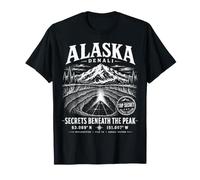 Alaska Denali : Les Secrets de la Pyramide Noire sous Le pic T-Shirt