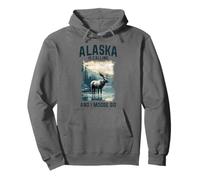 Alaska is Calling & I Moose Go Souvenir Amusant Sweat à Capuche