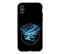 Alaska Lights Aurora Borealis Visualisation Voyage de Vacances en Alaska Coque pour iPhone X/XS