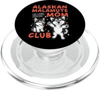 Alaska Malamute Mom Club Dog PopSockets PopGrip pour MagSafe