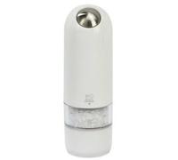 Peugeot Alaska Moulin à sel électrique avec éclairage, Couleur : Blanc, Taille : 17 cm, Matière : ABS, 27674