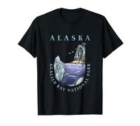 Alaska Océan Pacifique Créatures de la mer Glacier Bay National Park T-Shirt