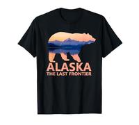 Alaska Ours Grizzly Camping Nature Souvenir T-Shirt
