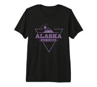 Alaska Partagez The Wonder State, États-Unis T-Shirt Haut de Gamme