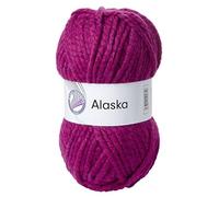 Alaska Pelote de laine à tricoter Rose 14 100 g
