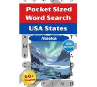 Alaska Pocket Sized Word Search Puzzle Book: Fun Themed Word Finds about Alaska, Nature, Wildlife & Adventure │ 60+ Puzzles for Travel, Vacations, Holidays & Relaxing Free Time