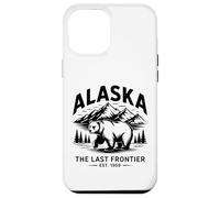 Alaska Pride Polar Bear State Wilderness Mountains Est 1959 Coque pour iPhone 12 Pro Max
