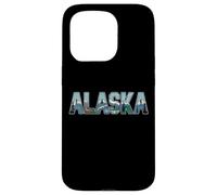 Alaska T-Shirt - Retro Vintage Travel Outdoors Mountain Coque pour iPhone 15 Pro