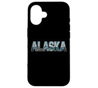 Alaska T-Shirt - Retro Vintage Travel Outdoors Mountain Coque pour iPhone 16