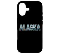 Alaska T-Shirt - Retro Vintage Travel Outdoors Mountain Coque pour iPhone 17