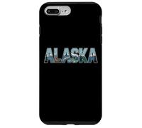 Alaska T-Shirt - Retro Vintage Travel Outdoors Mountain Coque pour iPhone 7 Plus/8 Plus