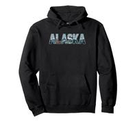 Alaska T-Shirt - Retro Vintage Travel Outdoors Mountain Sweat à Capuche