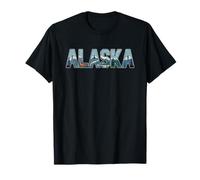 Alaska T-Shirt - Retro Vintage Travel Outdoors Mountain T-Shirt