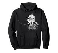Alaska T-Shirt Vintage Home Grown Roots State Pride Sweat à Capuche