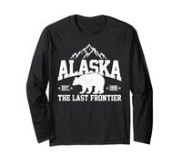 Alaska The Last Frontier EST 1959 Grizzly Bear Mountains Manche Longue