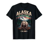 Alaska The Last Frontier Est 1959 Ours Nature T-Shirt