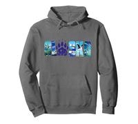 Alaska The Last Frontier Nature Lover Bear Souvenir Vintage Sweat à Capuche