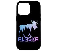 Alaska The Last Frontier Souvenir d'élan Vintage Coque pour iPhone 14 Pro Max
