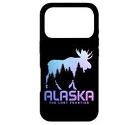 Alaska The Last Frontier Souvenir d'élan Vintage Coque pour iPhone 17 Pro