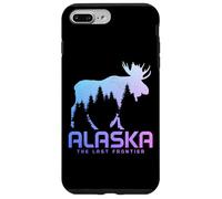Alaska The Last Frontier Souvenir d'élan Vintage Coque pour iPhone 7 Plus/8 Plus