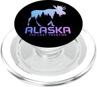 Alaska The Last Frontier Souvenir d'élan Vintage PopSockets PopGrip pour MagSafe