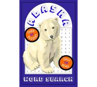 Alaska Word Search: Word Searches with Easy to Read Print about Alaska | 6x9 inches, 110 pages, 50+ Puzzles, 990 words....Great Gift for Vacations, Holidays and Free Times