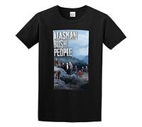 Alaskan Bush People Hit Color Men's T-Shirt Unisex Black Cotton Print Tee Shirts S