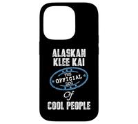 Alaskan Klee Kai The Official Dog of Cool People Cadeau Coque pour iPhone 14 Pro